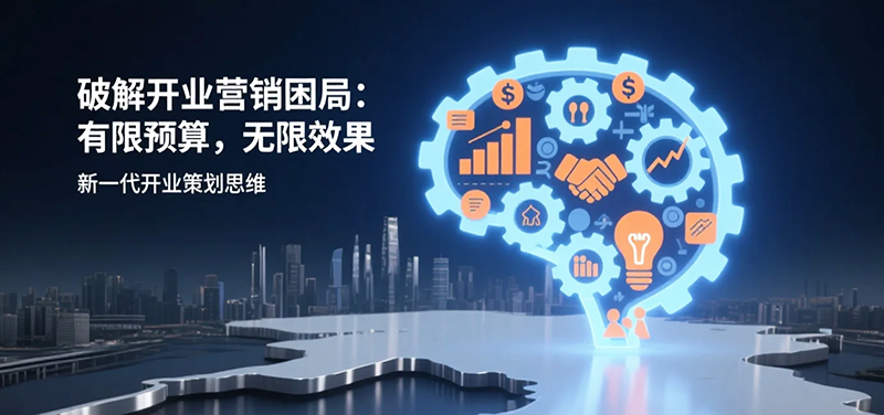 怎样打开“开业策划”思路1