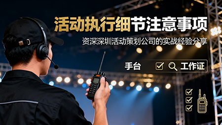 活动执行细节注意事项