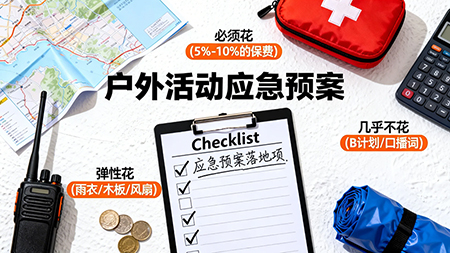户外活动策划必修课：活动应急预案