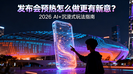 发布会沉浸式预热玩法